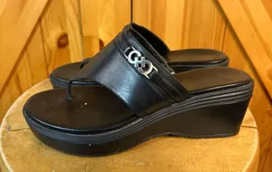 Cole Haan Grand OS Black Platform w/Silver Embellishment Sz 7B thumbnail 1