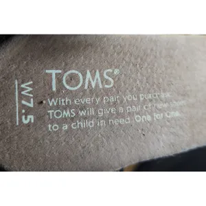 TOMS Womens Black Suede Woven Peep Toe Cork Wedge Ankle Strap Sandals‎ thumbnail 5