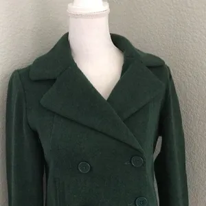 CAbi Love Carol Green Sweater Pea Coat thumbnail 2