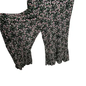Anthropologie Maeve Ansonia Jumpsuit Multi Floral Wide Leg Ruffle Womens US 4 thumbnail 7