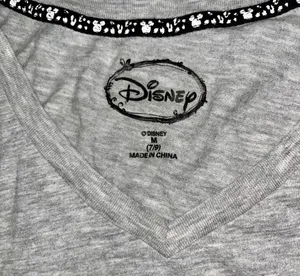 Disney Mickey Mouse Double Sided V Neck Top thumbnail 8