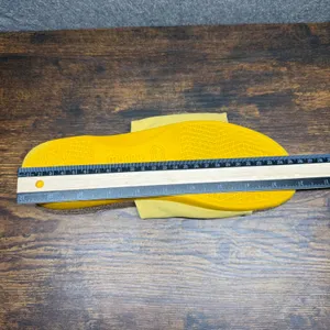 Munro American Casita Yellow Slide Sandals Low‎ Wedge Approximately Size 10 thumbnail 6