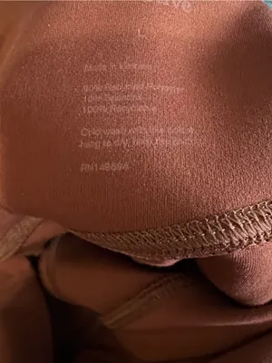 Girlfriend Collective Hi Rise Full Length Sedona Terracotta Activewear‎ Leggings thumbnail 9