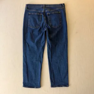 Abercrombie & Fitch Ultra High Rise Ankle Straight Jeans Womens 33/16S Blue thumbnail 2