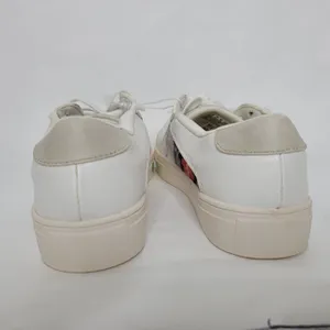 American Eagle Outfitters Sneakers Womens 8 Red White Blue‎ Plaid Shoes Fashion thumbnail 8