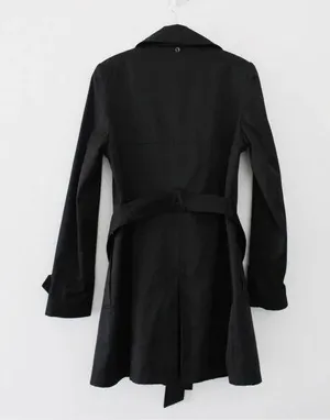 DKNY Abby Double Breasted Trench Coat thumbnail 4