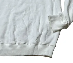 Sporty & Rich Crew Neck White Sweatshirt Oversized Street Wear thumbnail 7