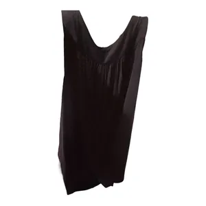 XL TANK TOP. Black on black floral design. thumbnail 2