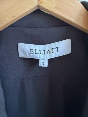 Elliatt Revolve Classic Black Blazer Jacket Coat Size Small S thumbnail 3