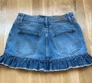 Carmar Denim Denim Ruffle Skirt thumbnail 2