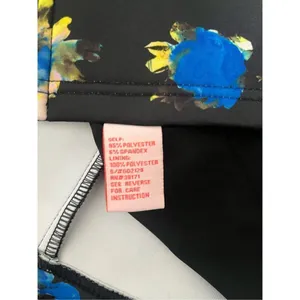 Fifth City Black Floral‎ Zip Front Dress thumbnail 4