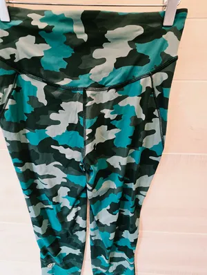 {8} Lululemon Base Pace Heritage 365 Tidewater Teal Camo High Rise Legging thumbnail 10