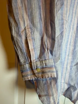 Gap NWT Boyfriend Stripe Popover Tunic in Linen‎ small thumbnail 4