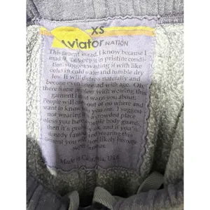 Aviator‎ Nation 5 Stripe Sweatpants Faded Grape Size XS thumbnail 10