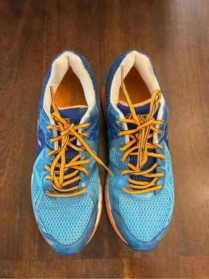 ASICS Women's GT-2000 3 Trail Running Shoe Women’s 10 Blue Orange Sneakers thumbnail 2