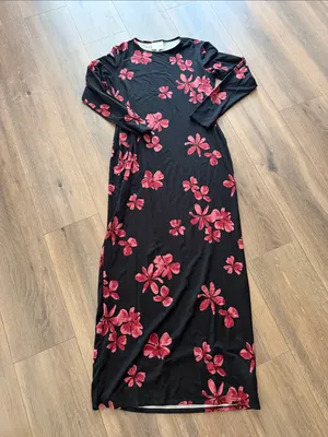 Reformation Tommie Knit Maxi Dress- size Large thumbnail 3