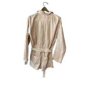 Free People We The Free Marci Coverall Romper Peach XS New‎ With Tags Utility thumbnail 3
