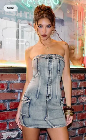 Windsor Jean dress thumbnail 1