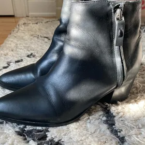 Top shop Leather Ankle Boots thumbnail 1