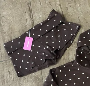 Chelsea Polka Dot Foldover shorts thumbnail 1
