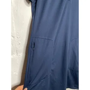 NEW G/Fore Contrast Collar Polo Dress S Twilight Tech Pique Womens Golf Size XS thumbnail 4
