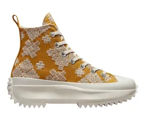 Converse Run Star Hike Platform Tonal Embroide Hi Boot, A02231C Women's Size 8.0 thumbnail 1