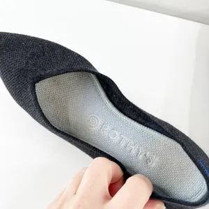 Rothy's The Point Ballet Knit Flats Gray 7 thumbnail 6