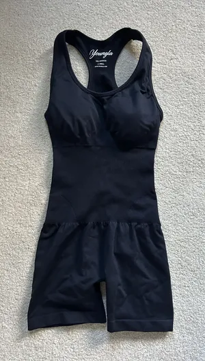 YoungLA romper with removable padding Black Size XS thumbnail 1