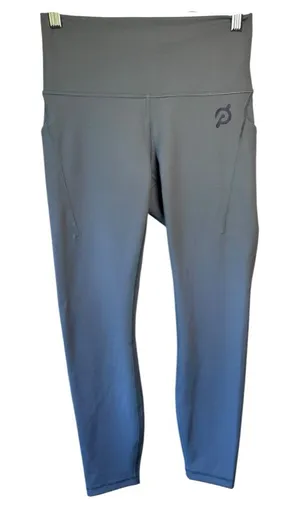 Lululemon Peloton Wunder Train High Rise 25" Leggings Blue‎ Cycle Bike Size 8 thumbnail 1