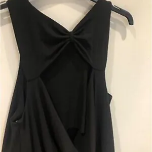Zara Black Sleeveless Dress thumbnail 3