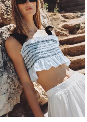 ZARA Top Crop thumbnail 1