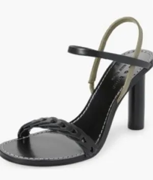 Rag & Bone Infinity cylinder braided black shoes High Heels size 36 thumbnail 1