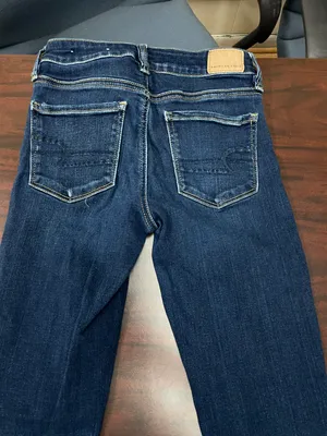 American Eagle Next Level Stretch Dark Wash Jeggings Size 0 Denim Jeans thumbnail 5