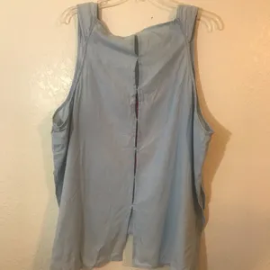 Extra Touch blouse SZ 2X Blue thumbnail 2