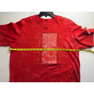 Nike Red Cropped T-Shirt - Size M - Great Condition! thumbnail 4