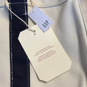 NWT Gap X DOEN Logo Tote Bag Smooth Cotton Canvas With Straps thumbnail 3