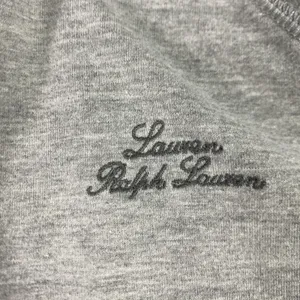 Lauren Ralph Lauren Jacket Womens‎ 2X Gray Full Zip Knit Striped Sleeve Logo thumbnail 4