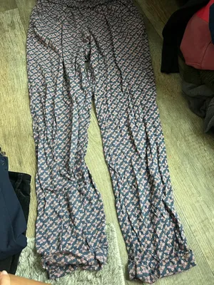 Anthropologie Boho print pants size M thumbnail 5