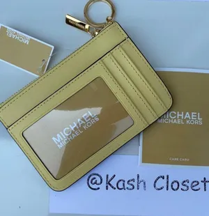 Michael Kors Buttercup Key Chain Wallet With ID Window thumbnail 3