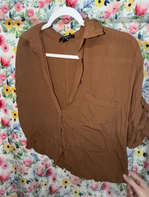 Forever 21 Cropped Button-Up thumbnail 1