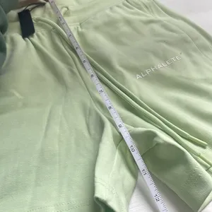 Alphalete Women's Essential Core Athletic Shorts GREEN thumbnail 8