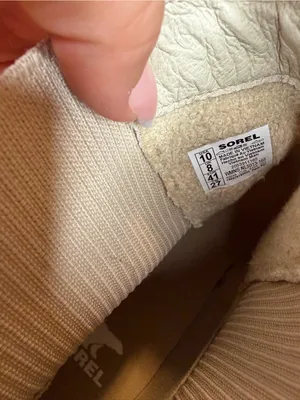 Sorel Caribou X Chelsea Boots in Beige - Size 10 thumbnail 6