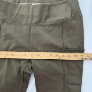 Carhartt Force Utility Leggings Olive Green Pocket Fitted Pants Size S (4-6) thumbnail 8