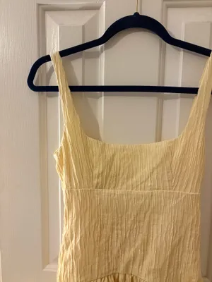 ZARA Textured Midi Dress Small thumbnail 2