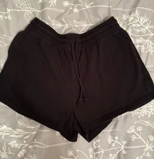 Aeropostale sweat shorts black thumbnail 1