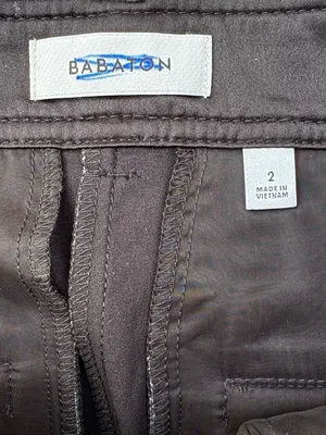 NWOT Aritzia BABATON Faux Leather Shorts Black Size 2 thumbnail 6