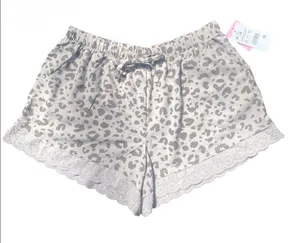 🤎 NWT Zoe + Liv XS (Medium) Leopard Cheetah Print Sleep Shorts 🤎 thumbnail 1