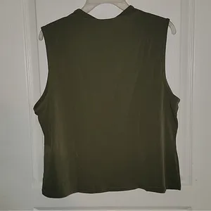 SKIMS G1 Kim Kardashian Women's 3X New Vintage Mock Neck Tank Top ShirtNWT thumbnail 5
