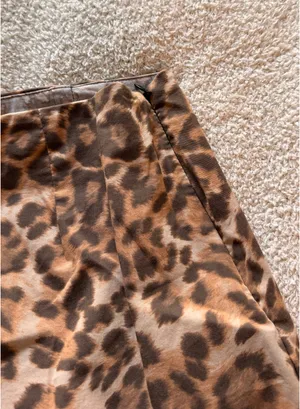 ASOS Cheetah mini skirt thumbnail 3