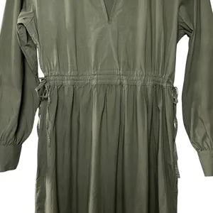 Rails‎ Maple Olive Smoke Midi Dress Smocked Waist Boho Cottagecore Chic Size S thumbnail 9